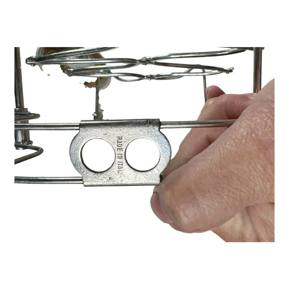 Vintage Fire King‎ Casserole with Metal Serving Holder